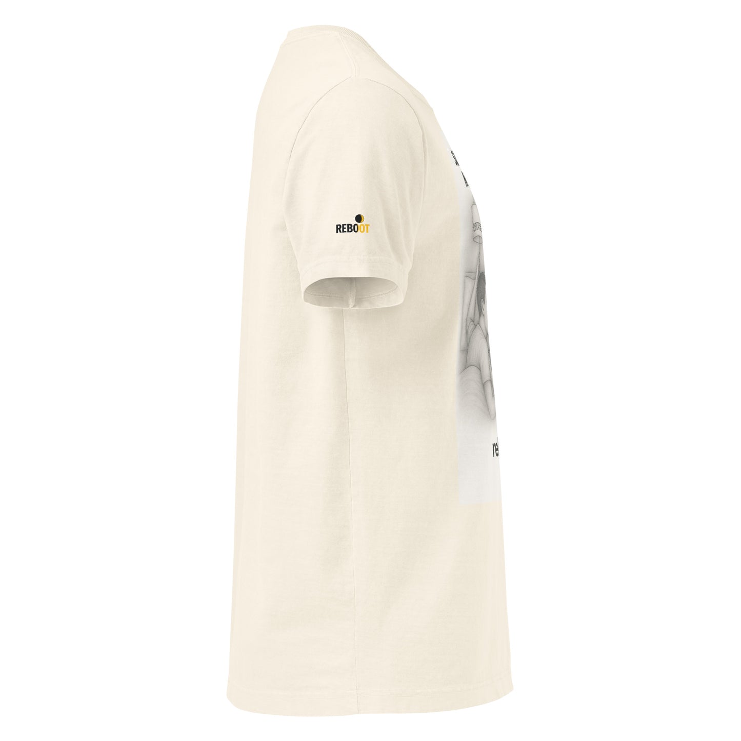 REBOOT T-Shirt — Silenced The Noise, Not Each Other (Vintage White) by WEAR404