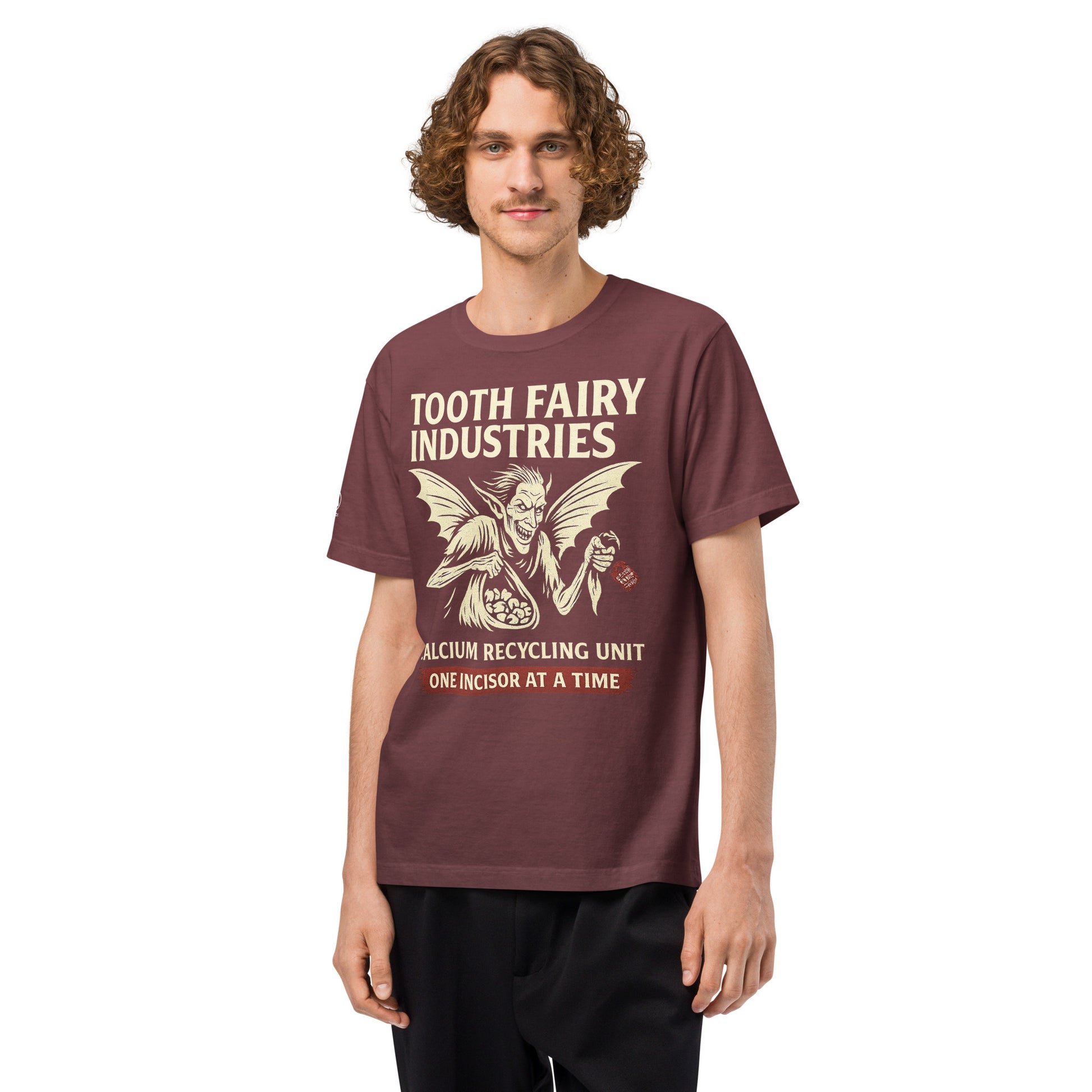 GRIMM T-Shirt — Hansel Gretel Bakery (Washed Maroon) by WEAR404