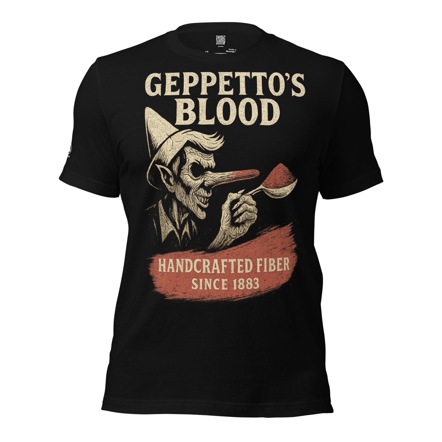 GRIMM T-Shirt — Geppetto's (Black) by WEAR404