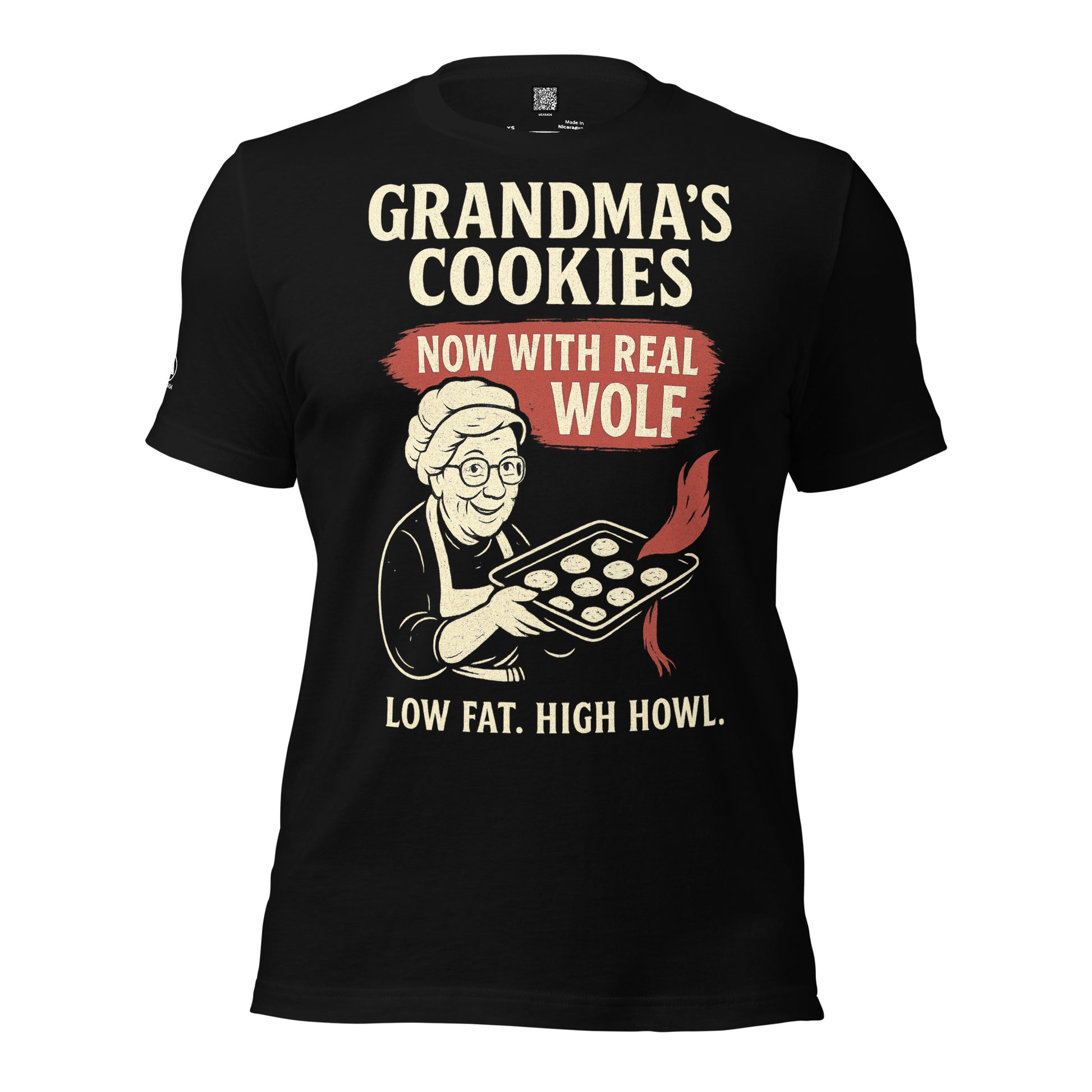 GRIMM T-Shirt — Grandma's Cookies (Black) by WEAR404
