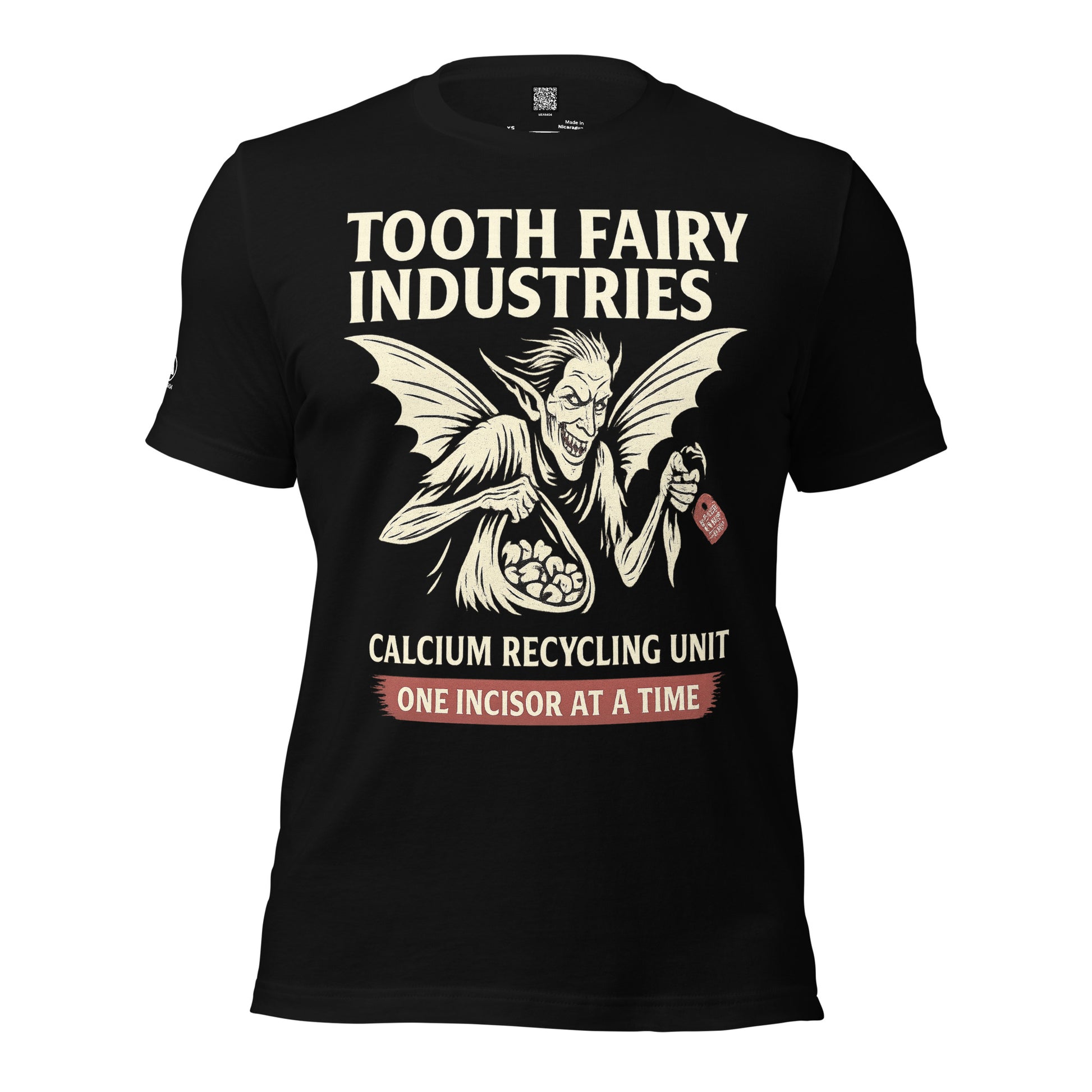 GRIMM T-Shirt — Tooth Fairy Industries (Black) by WEAR404