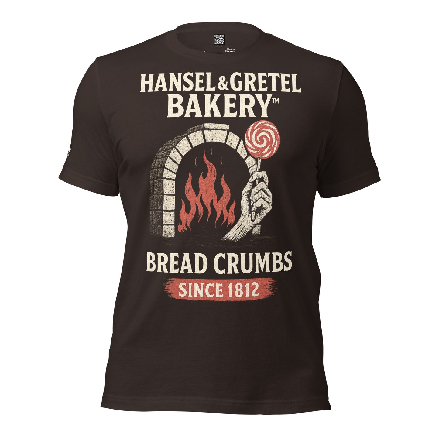 GRIMM T-Shirt — Hansel Gretel Bakery (Brown) by WEAR404
