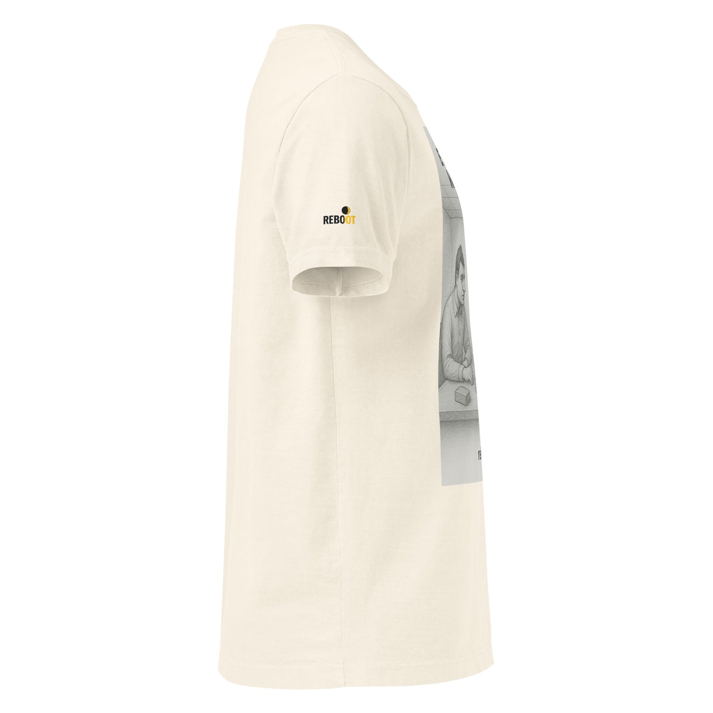 REBOOT T-Shirt — Every Answer Was A Brick (Vintage White) by WEAR404