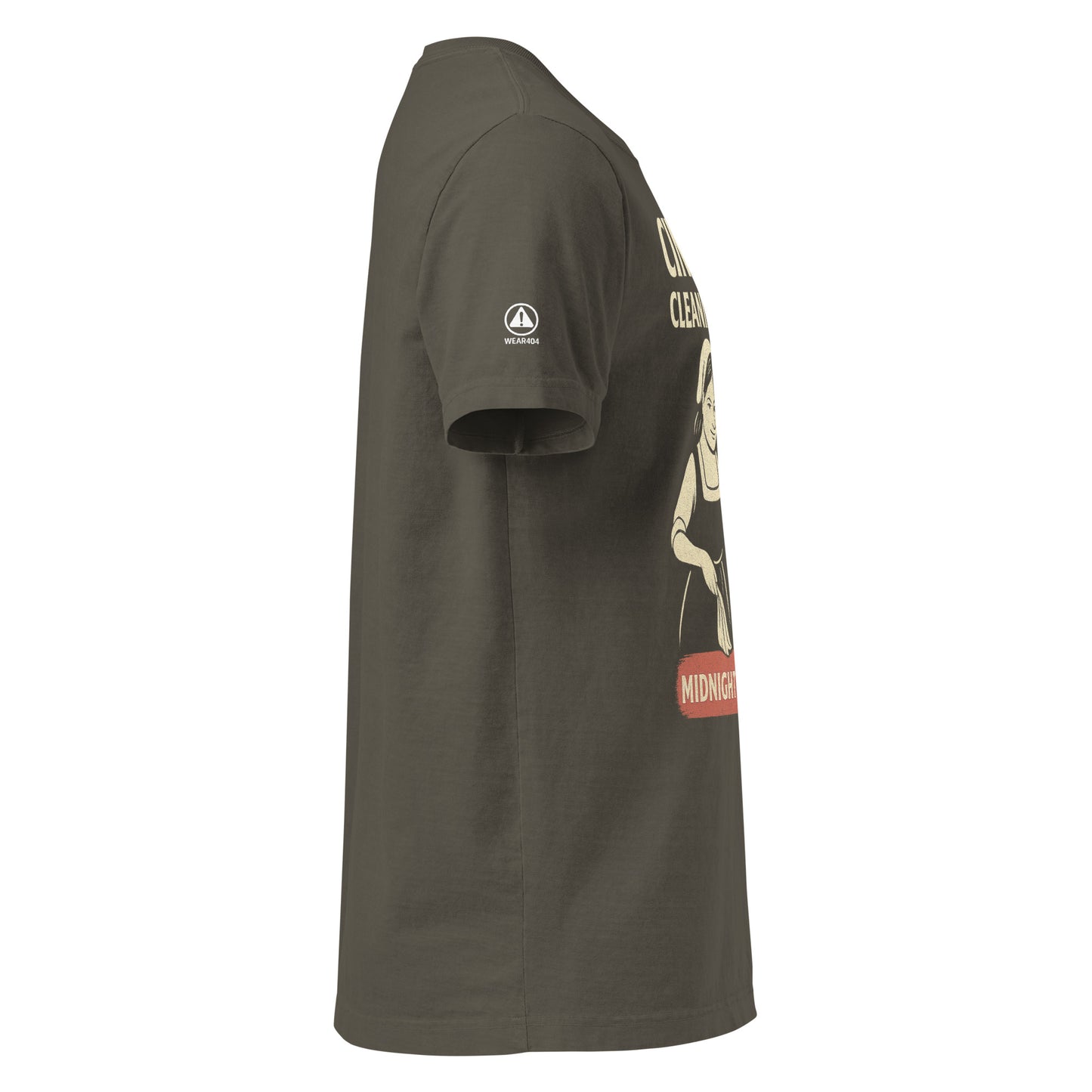 GRIMM T-Shirt — Cinderella Cleaning Services (Washed Charcoal) by WEAR404