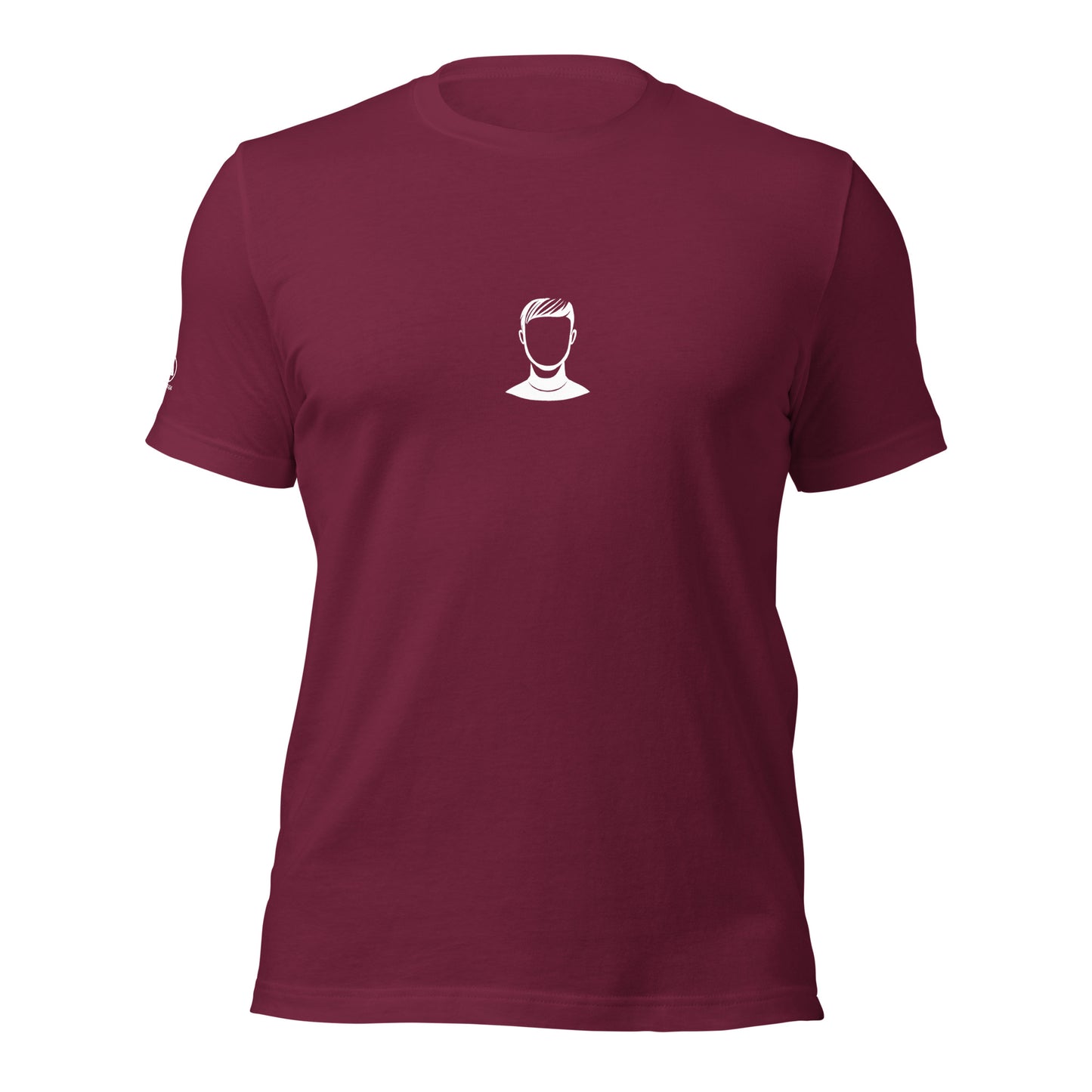 GRIMM T-Shirt — FACELESS ORIGINAL (Maroon) by WEAR404