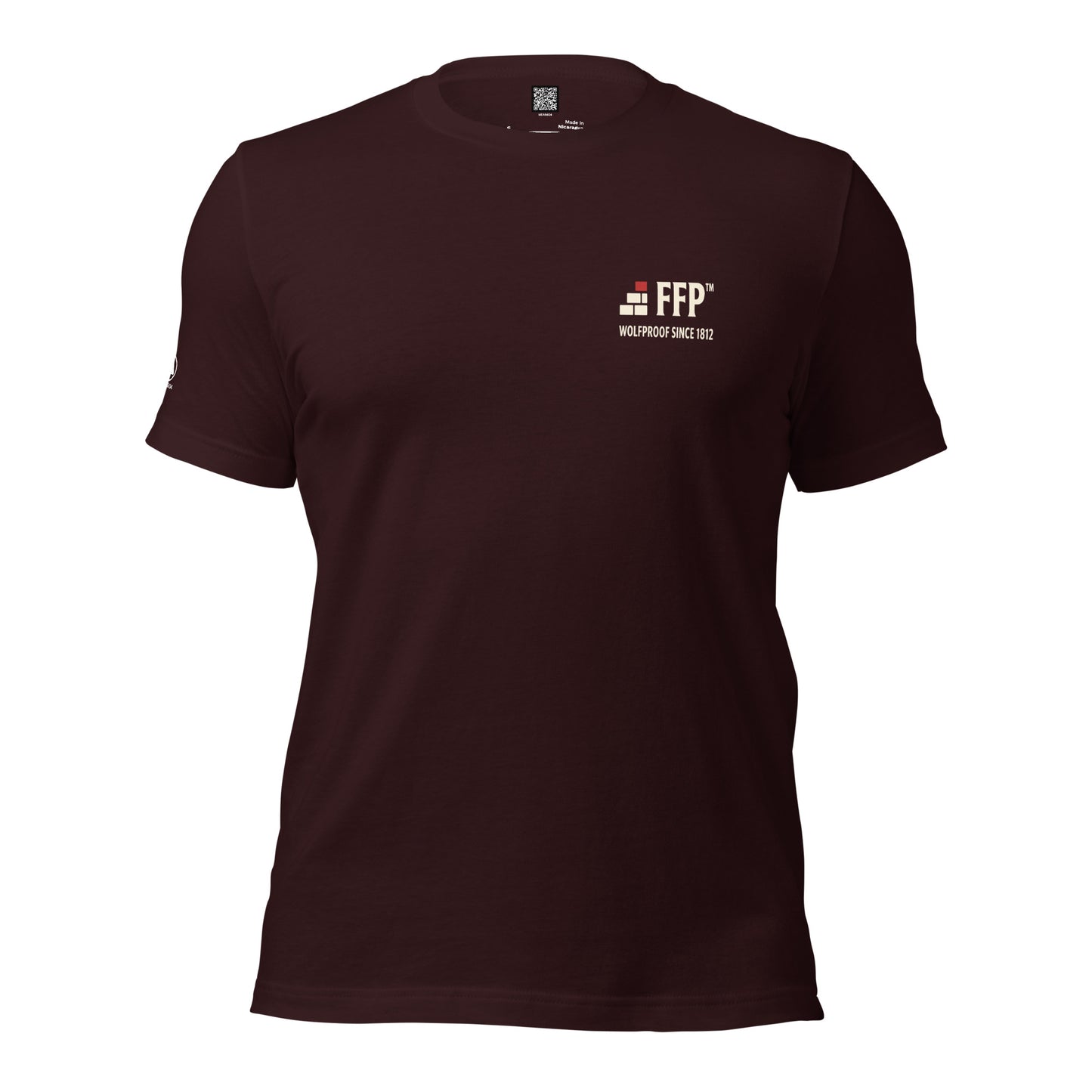 GRIMM T-Shirt — FFP (Oxblood Black) by WEAR404
